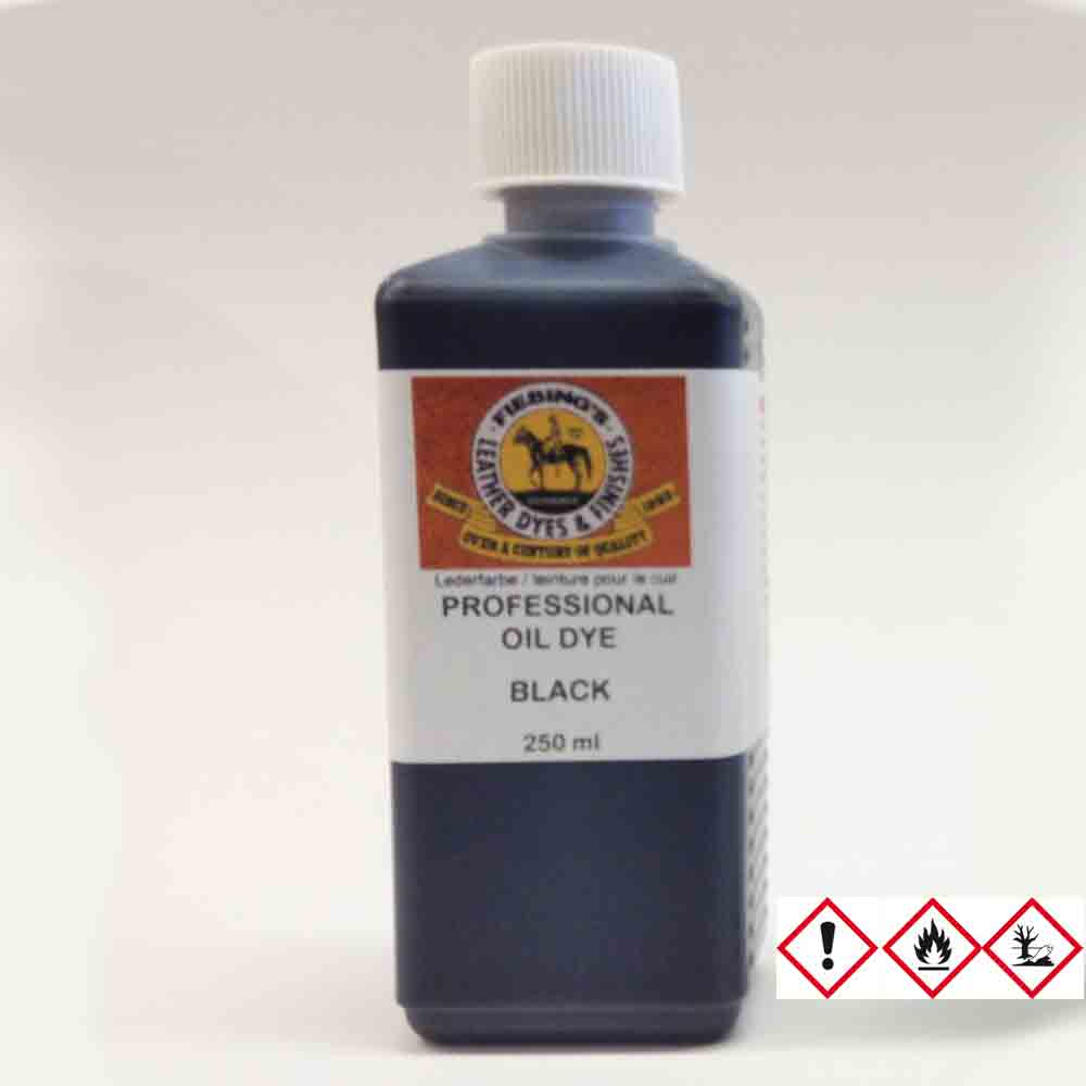 Fiebing's Professional Oil Dye  BLACK 250 ml Schwarz